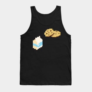 Milk & Cookies Pixel Art Tank Top